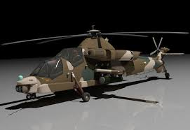A model design of a Rooivalk A model design of a Rooivalk