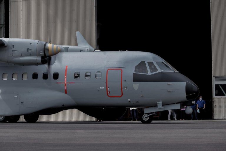 Senegal accepts CN235-220 maritime patrol aircraft from Indonesia