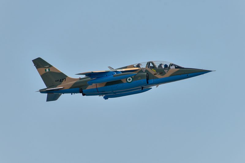 Nigerian Air Force Alpha jet lost during counter-terror operations