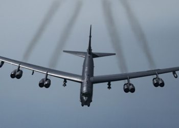 US B-52H strategic bomber conducts mission across Africa