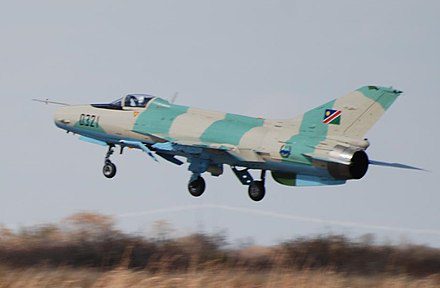 Namibian Air Force F-7 fighter jet badly damaged at Ondangwa’s Airport