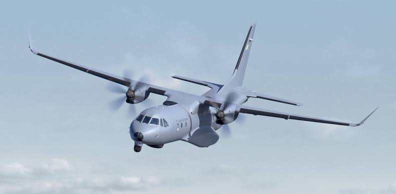 Brand new Airbus C295W aircraft arrives Burkina Faso